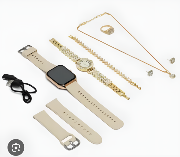 A58 Plus 6 in 1 Smartwatch for Women – Best Quality Smart Watch for Girls – Perfect Gift – Random Color