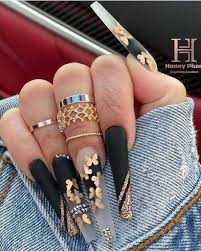 24 Pcs O.twao.o Press-On Nails – Bold, Glossy & Long-lasting | Best Quality Artificial Nails for Women